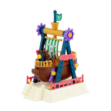 DIY Amusement Park Assembly Pirate Ship | 38 Pcs Toy Ship